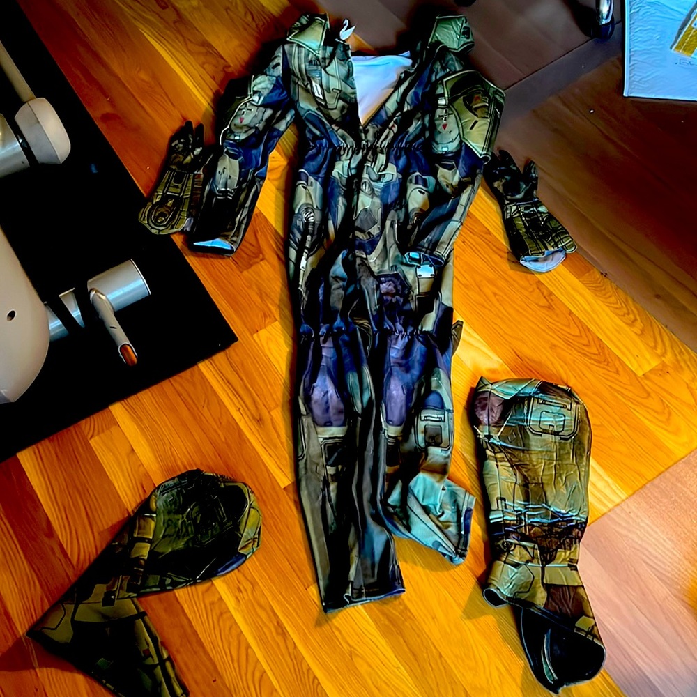 Premium Boys Halo Halloween Costume sz L